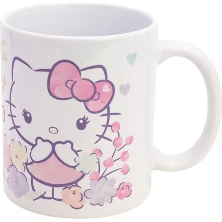 Tasse mit Hello Kitty Motiv ca. 325ml 11oz aus Keramik – Bild 1