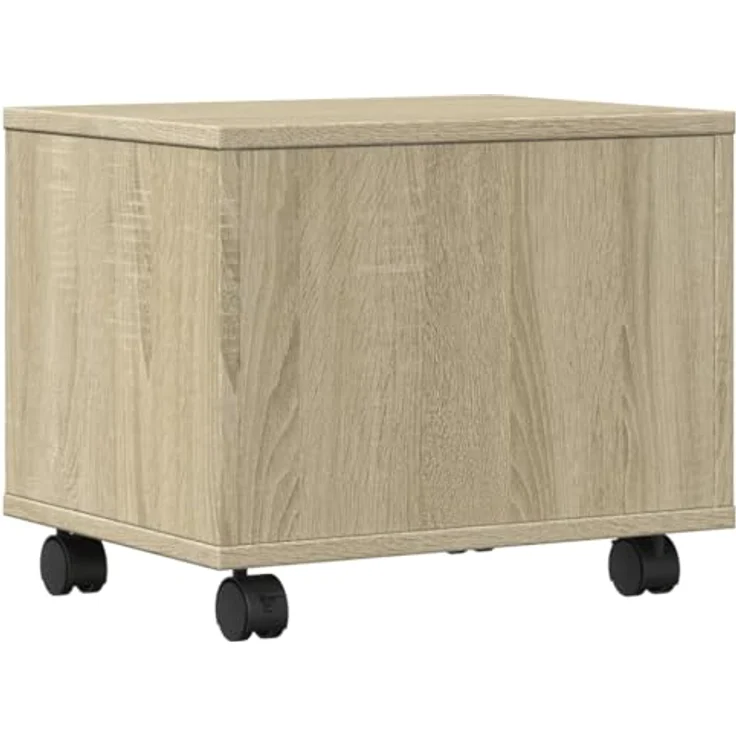 vidaXL Druckerständer mit Rollen Sonoma-Eiche 41x32x34,5 cm 840613 – Bild 8