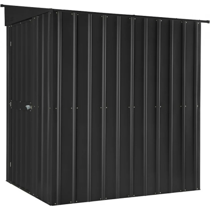 Globel Gerätehaus "Wand-Zierde Lean To" 56, anthrazit – Bild 4
