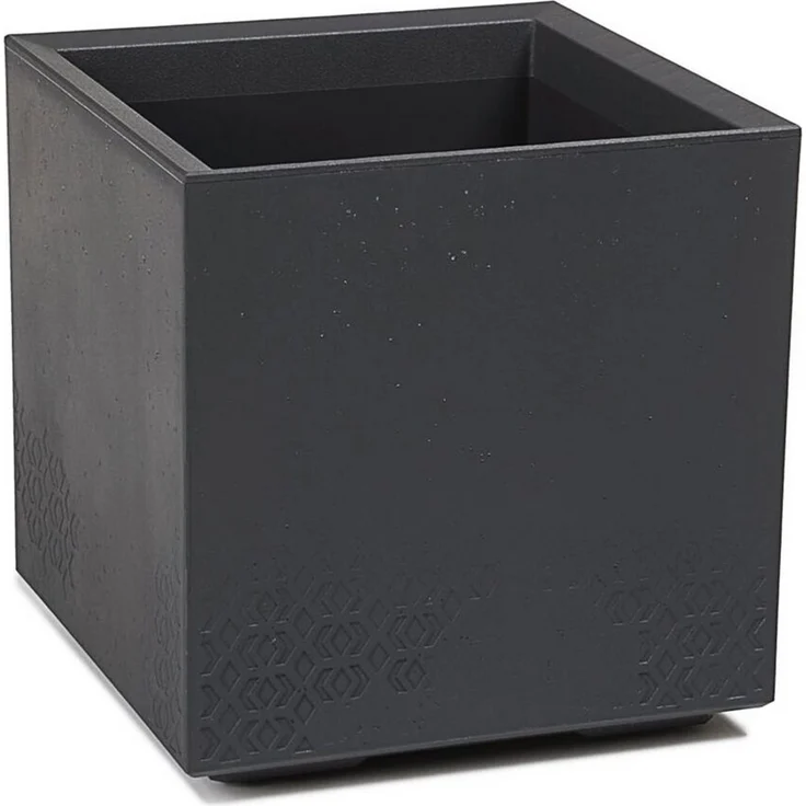 ONDIS24 Pflanzkübel Caro Beton Optik Blumenkübel mit Rollen aus Kunststoff 100% Recycled, frostsicher und UV-beständig – Bild 2