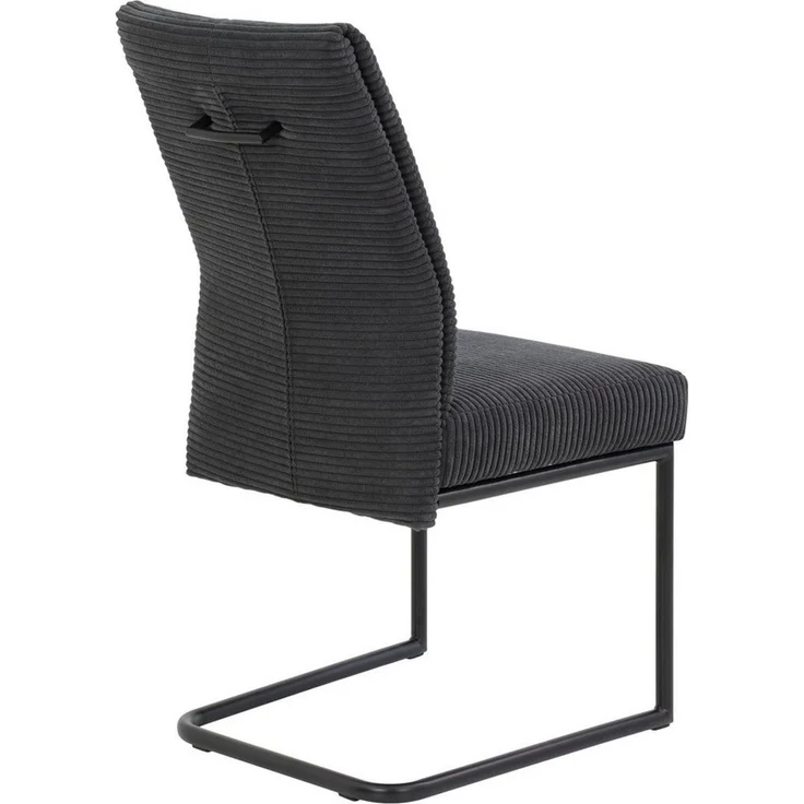 HELA Esszimmerstuhl Dagmar (Set, 1 St), Schwingstuhl mit bequemer Federkern Polsterung, Cord Bezug – Bild 2