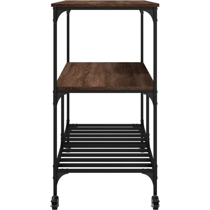 vidaXL Küchenwagen Braun Eichen-Optik 100x50x95 cm Holzwerkstoff 842310 – Bild 11