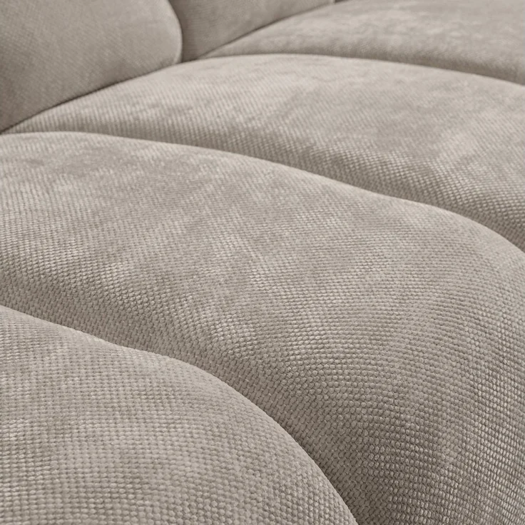 Beautysofa Sofa mit Metallbeine in schwarzer VOLARE, 2-Sitzer, viele Farbvarianten, ohne Schlaffunktion – Bild 3