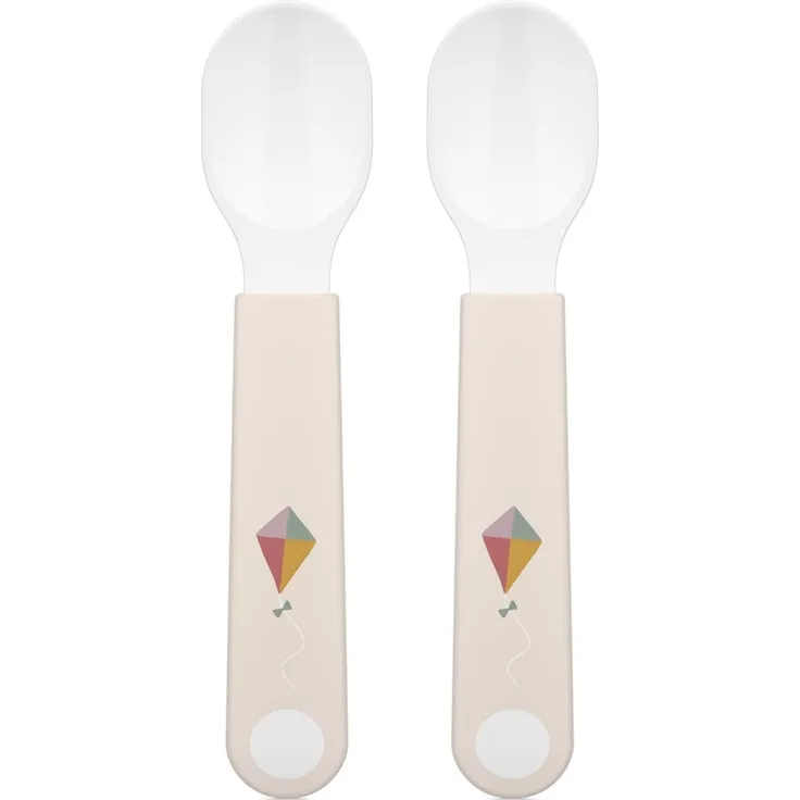 Mepal 108031065245 Löffel für Kleinkinder Weiß Beige Polypropylen (PP) Junge 0 6 Jahr(e) 18 mm