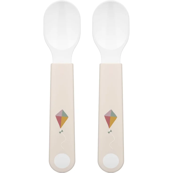Mepal 108031065245 Löffel für Kleinkinder Weiß Beige Polypropylen (PP) Junge 0 6 Jahr(e) 18 mm – Bild 1