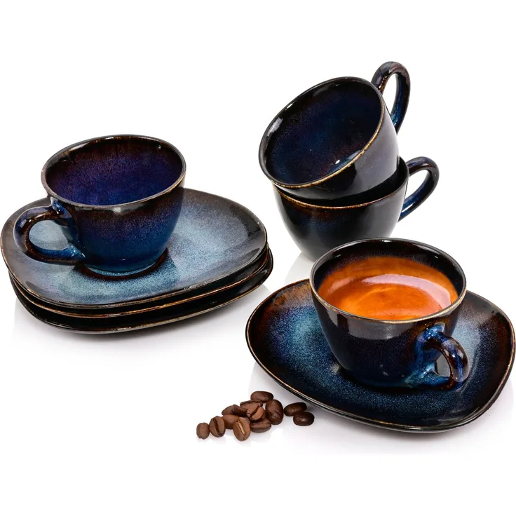 SÄNGER Espressotassen Set Tokio 8 teilig