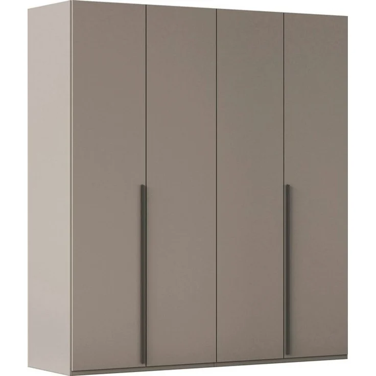 rauch Drehtürenschrank Kleiderschrank Schrank Garderobe Wäscheschrank BESTSELLER MONTCLAR (3 Ausstattungen BASIC/CLASSIC/PREMIUM (SOFT-CLOSE), Breiten 201-400 cm) Front in Glas/Hochglanz/Dekor/Grauspiegel in 5 Breiten MADE IN GERMANY – Bild 4