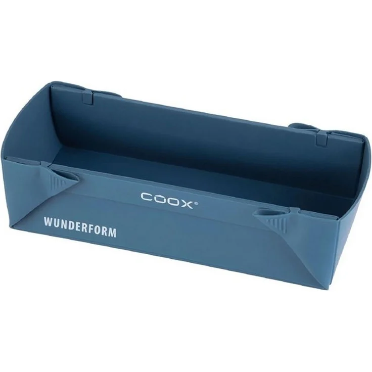 coox Backform coox WUNDERFORM Basic M in graublau erste faltbare Kastenform Backform – Bild 2