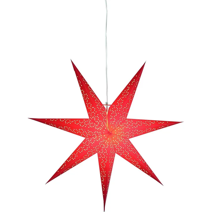 Best Season Papierstern "Dot", 70x70 cm, rot