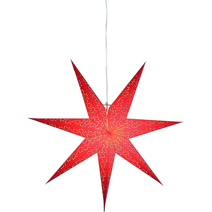 Best Season Papierstern "Dot", 70x70 cm, rot