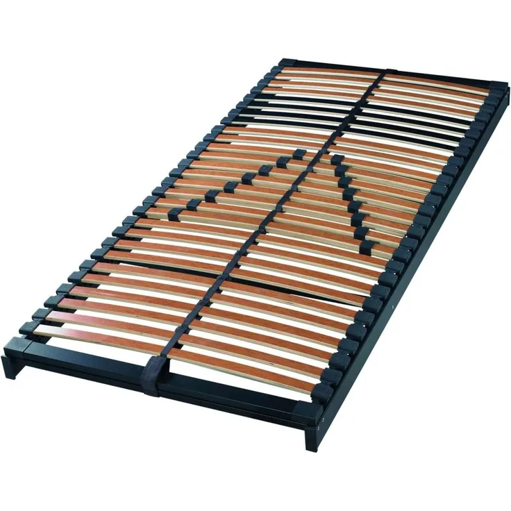 Badenia Federholzrahmen Duo 28 XXL - unverstellbar, geeignet bis zu 150 Kg Körpergewicht 80x210 cm
