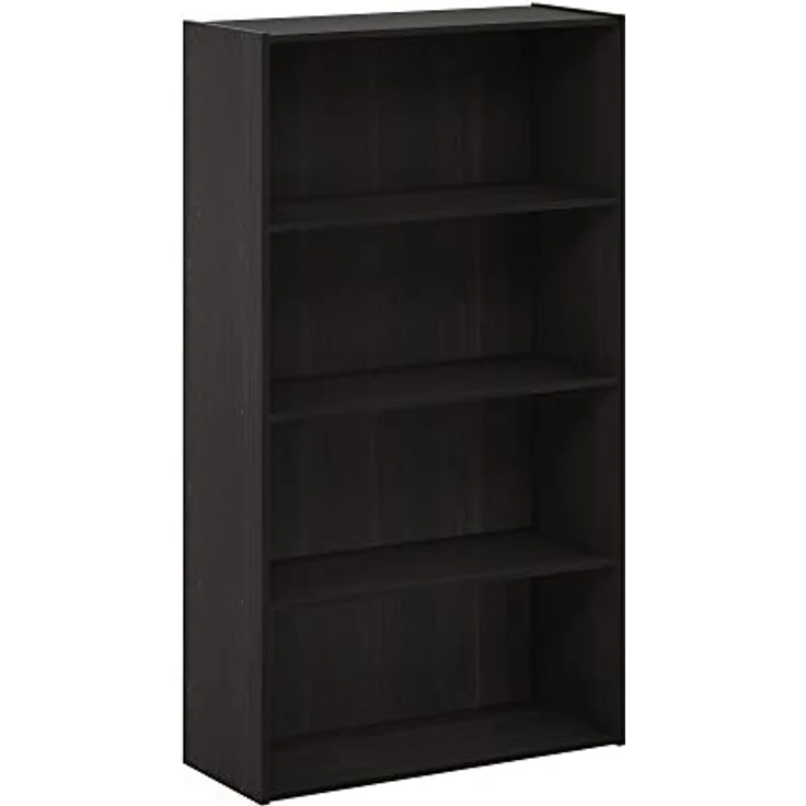 Furinno Regal mit 4 Fächern, Verbund-Holz, Espresso, 23. 88x23. 88x105. 92 cm – Bild 8