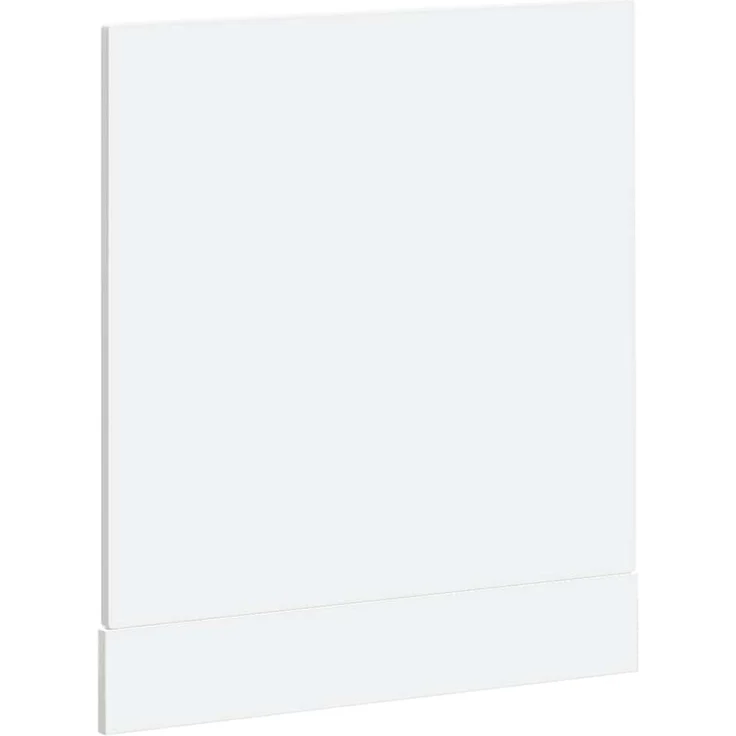 Geschirrspülerblende, Geschirrspülerfront Porto Hochglanz-Weiß 60x1,5x67 cm – Bild 6