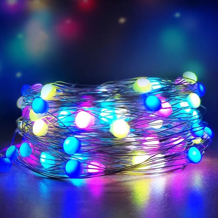 Smart LED Lichterkette RGB Innen 5 Meter WIFI SMART Alexa Google Home TUYA – Bild 2