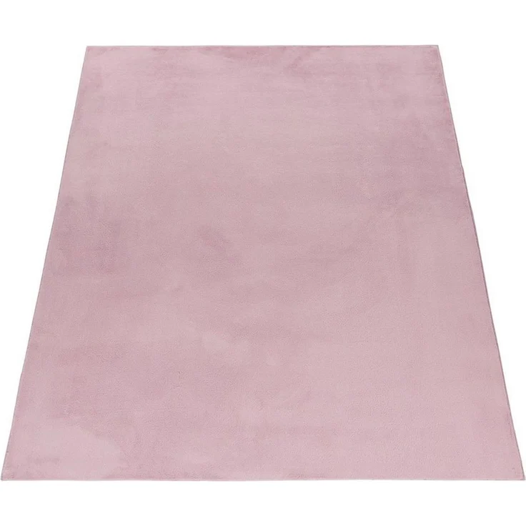 Ayyildiz Teppiche Hochflor-Teppich POUFFY 5100, auch als Läufer und Rund, rechteckig, Höhe: 20 mm, Läufer, weicher glatter Softflor, Kaninchen Fell Haptik, waschbar – Bild 2
