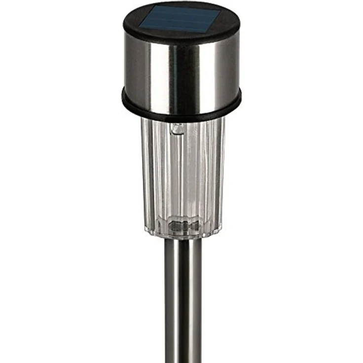 monzana LED Solarleuchte, Solarleuchte, Solarlampe Außen Garten LED Farbwechsel IP44 Edelstahl 32er Set – Bild 4