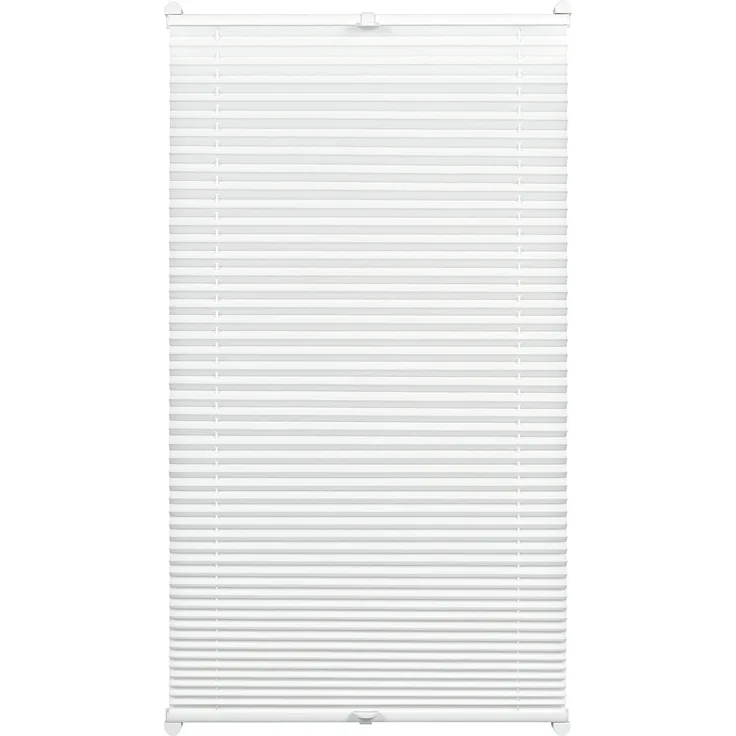 Gardinia EasyFix Plissee, mit 2 Bedienschienen, Weiß, 210x90 cm