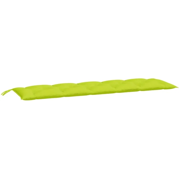 vidaXL Gartenbank-Auflagen 2 Stk. Hellgrün 180x50x7 cm Oxford-Gewebe 361727 – Bild 2