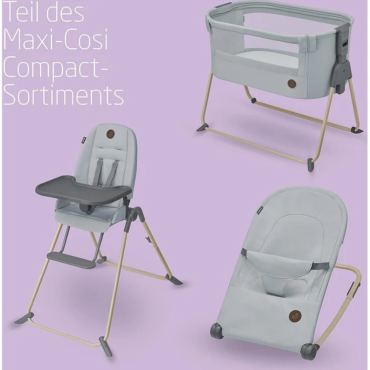 Maxi-Cosi Ava Eco Beyond Hochstuhl - Grey Grau hel – Bild 6