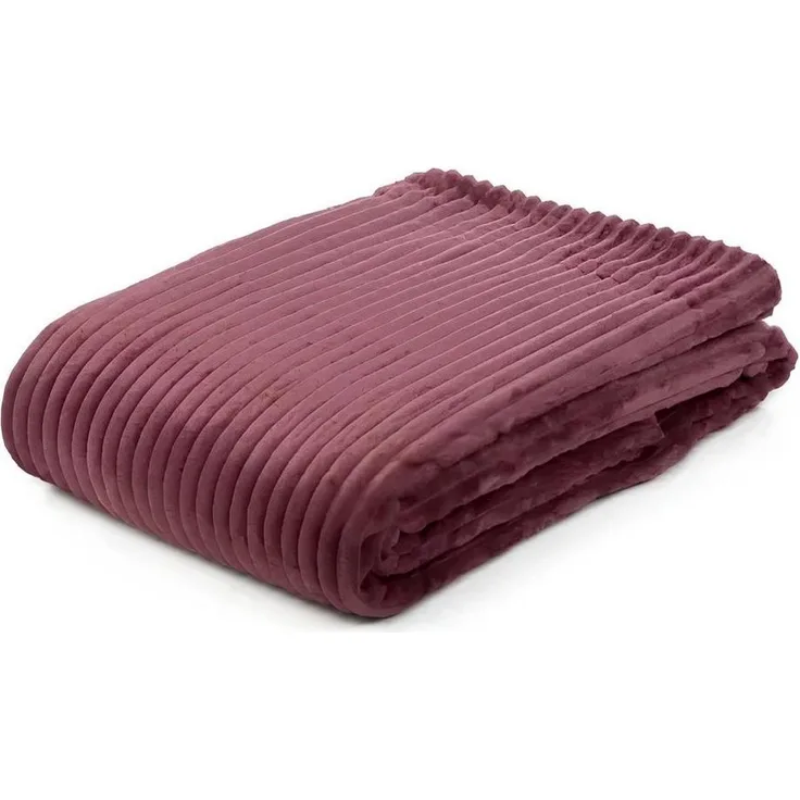 Wohndecke I Kuscheldecke I Flauschdecke I Couchdecke I Decke mit Glitzer 150x200 cm Beere
