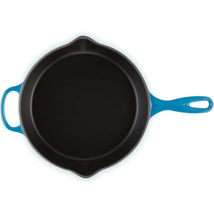 Le Creuset Signature Gusseisen Brat- / Servier-Pfanne hoch 26 cm marseille – Bild 2