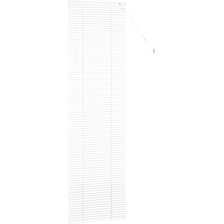 vidaXL Venezianische Jalousien Weiß 220 x 55 cm Aluminium 42006013 – Bild 6