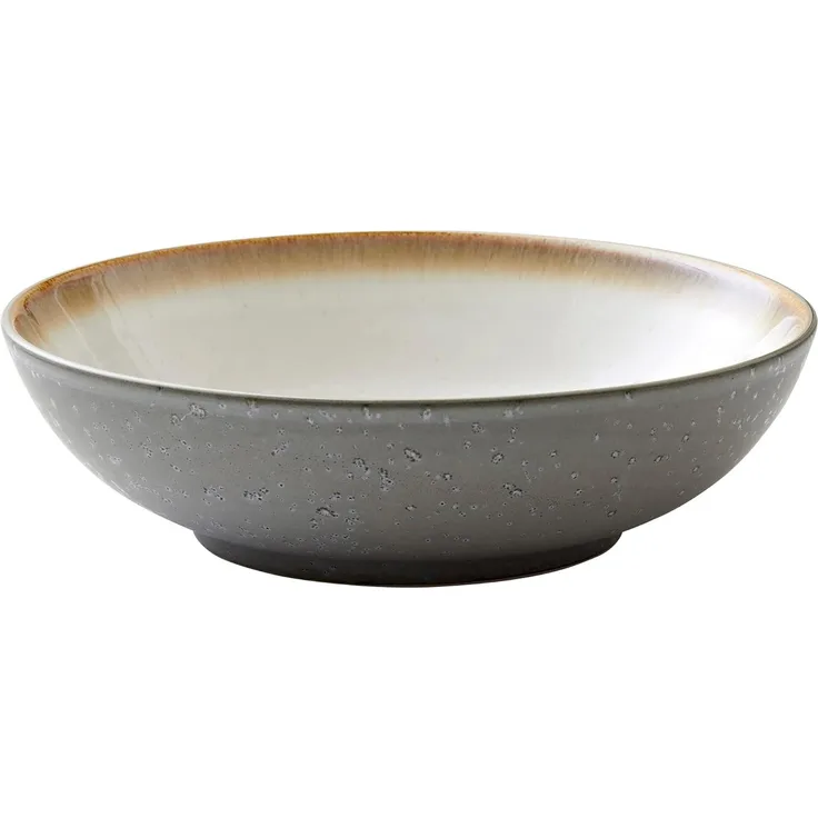 Bitz Schüssel grau / creme 24 cm