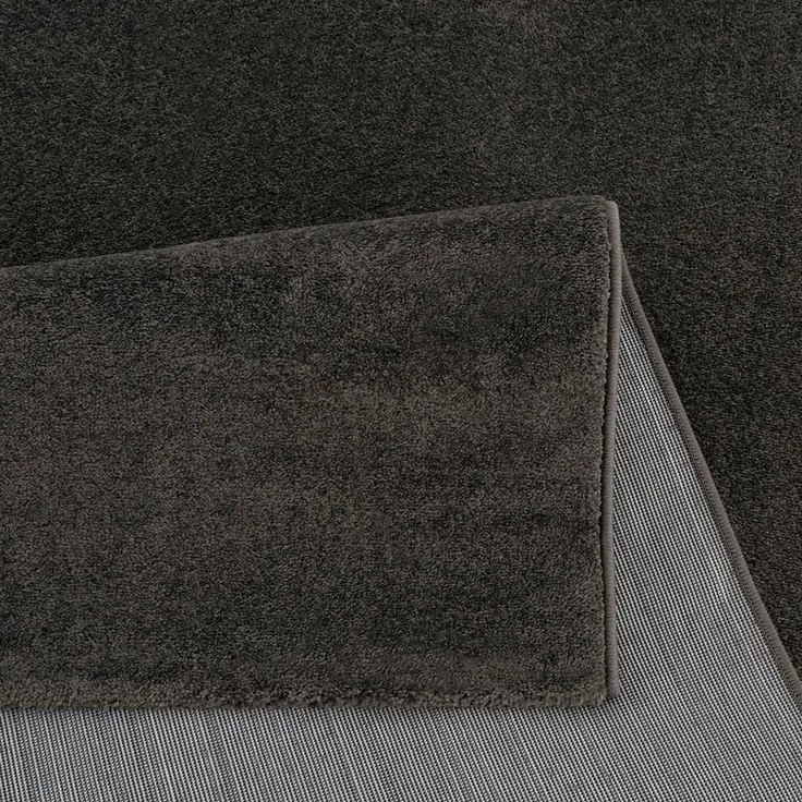 Sanat Teppich UNI, auch als Läufer und Rund, rechteckig, Höhe: 13 mm, robuster Kurzflorteppich, große Farbauswahl, Wohnzimmer, alle Räume – Bild 3