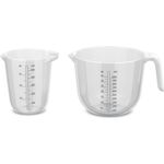 Messbecher-Set ELLIPSE transparent