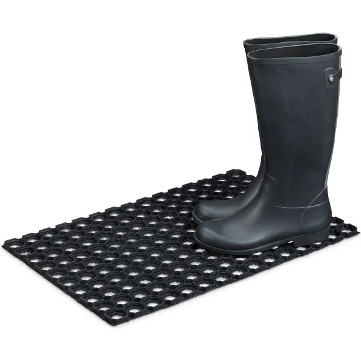 Fußabtreter Gummi 60 x 40 cm 10013939 – Bild 3