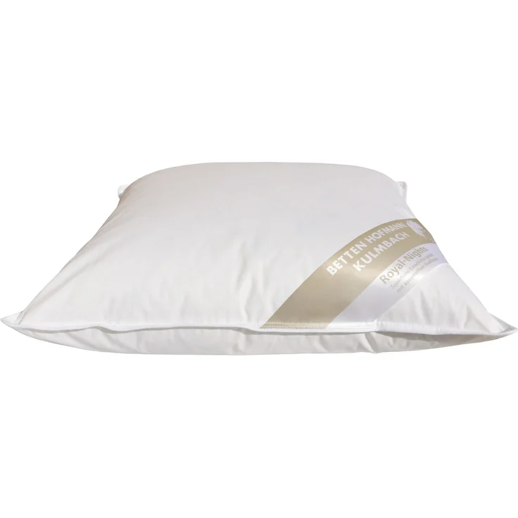 Betten Hofmann Kopfkissen 45x45 Kleinkissen Kissen Federkissen 450 g prall 30% Daunen – Bild 1