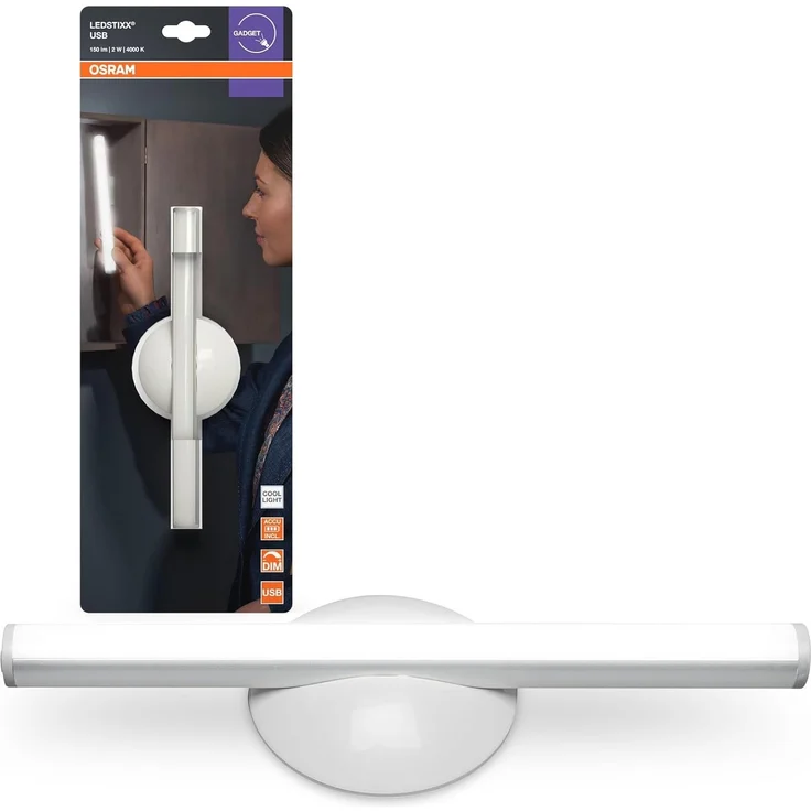 Osram LED Lichtleiste LEDstixx USB Silver 2 Watt 150 lm