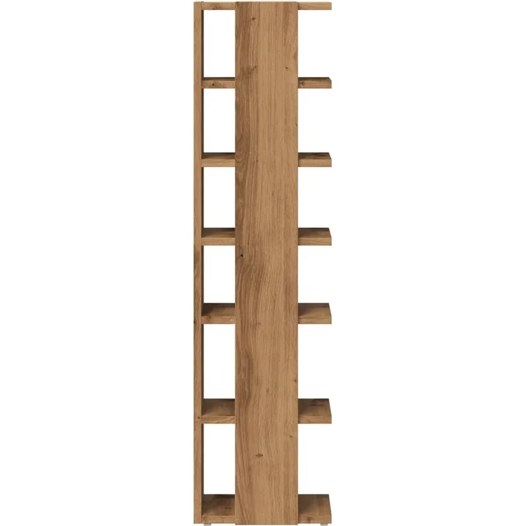 vidaXL Schuhschränke 2 Stk. Artisan-Eiche 28x27x102 cm Holzwerkstoff 856667 – Bild 4