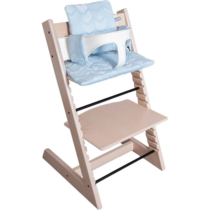 Hochstuhl Sitzkissen Design Amsterdam aqua – Bild 2