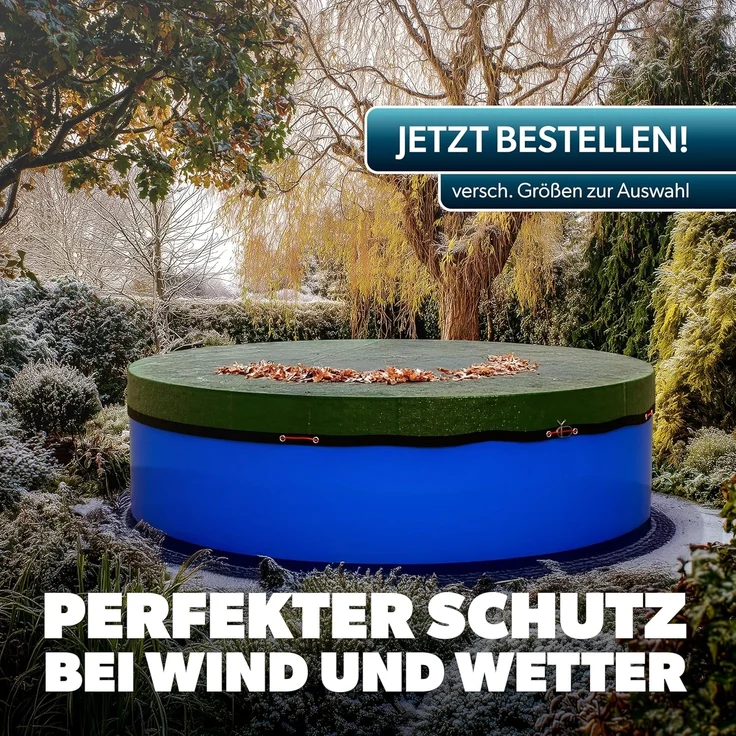 Mountfield Winterplane Basic oval, Polyethylen grün, 8,00x4,00 m – Bild 8