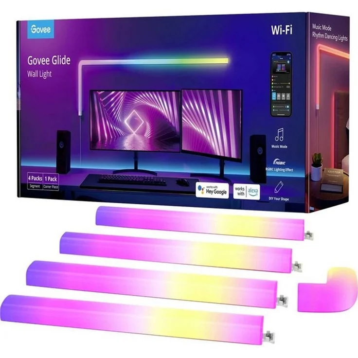 Govee Glide Wall Light (4+1) EEK G – Bild 2