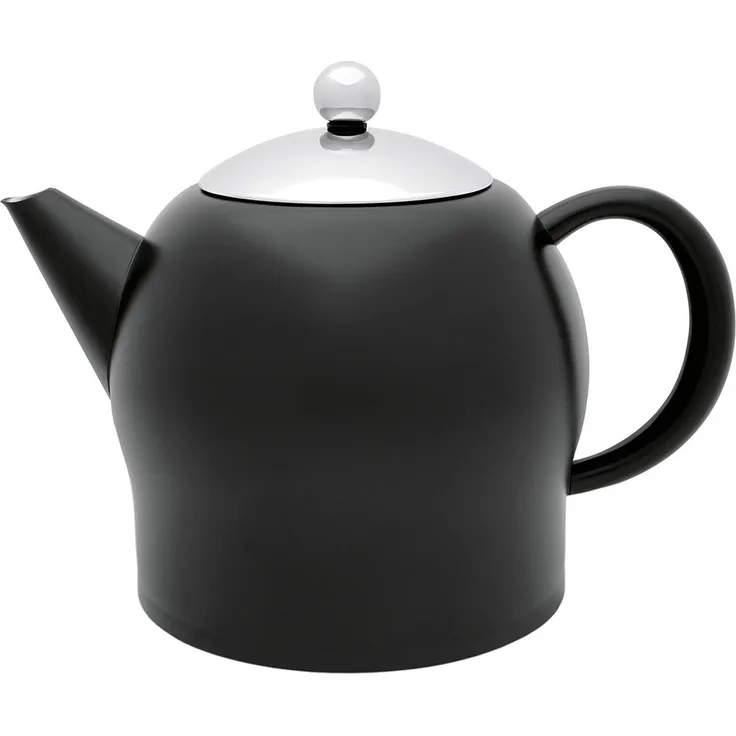 Bredemeijer Teekanne Santhee 1,4l Edelst. matt schwarz 121003