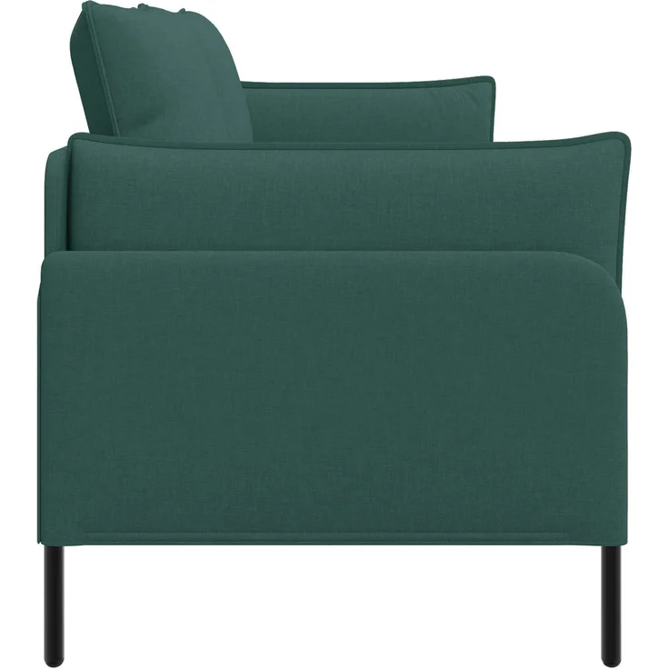 vidaXL 3-Sitzer-Sofa Dunkelgrün 222 x 81 x 89 cm Stoff 42048634 – Bild 4