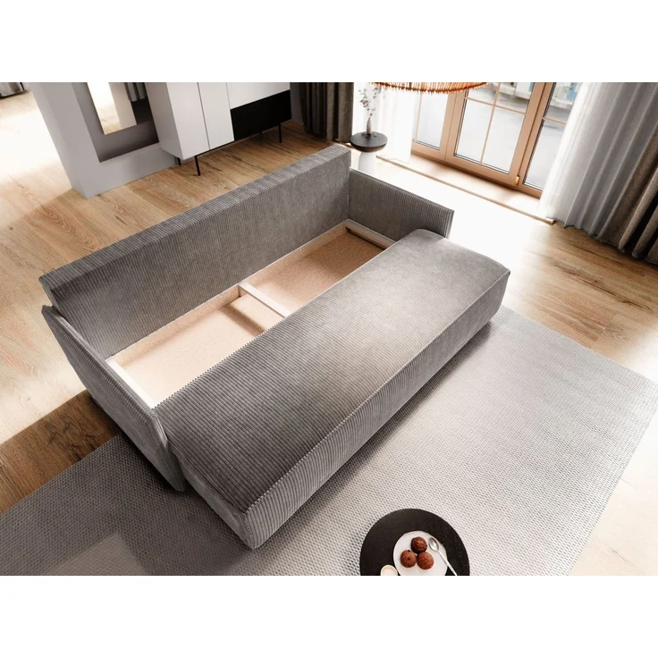 Masseno Sofa MESTOR mit Schlaffunktion, Schlafsofa, Couch mit Bettkasten – Bild 3