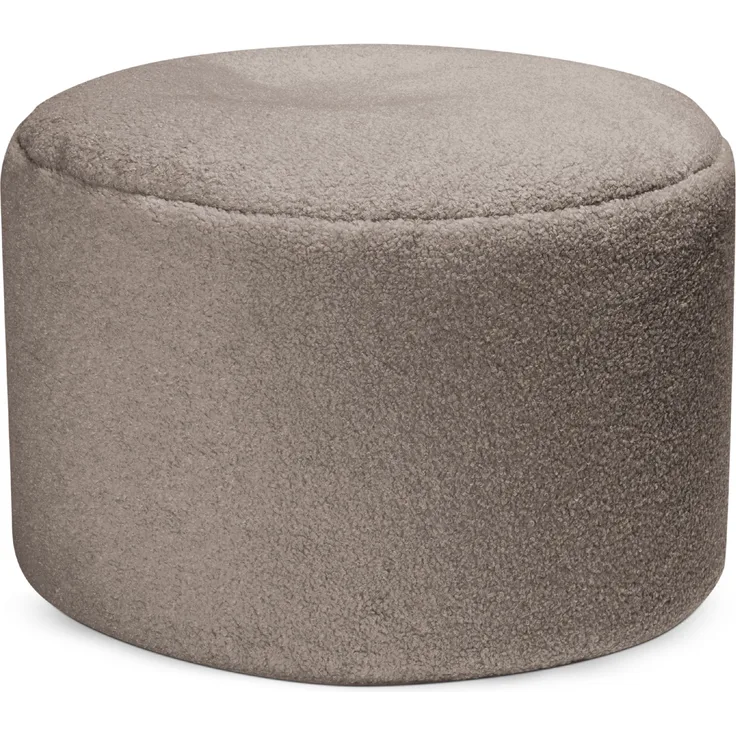 Sitting Point Sitzsack Wooly DOT. COM Fellimitat in Taupe