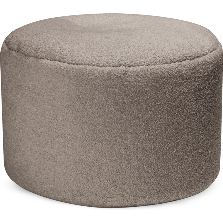Sitting Point Sitzsack Wooly DOT. COM Fellimitat in Taupe – Bild 1