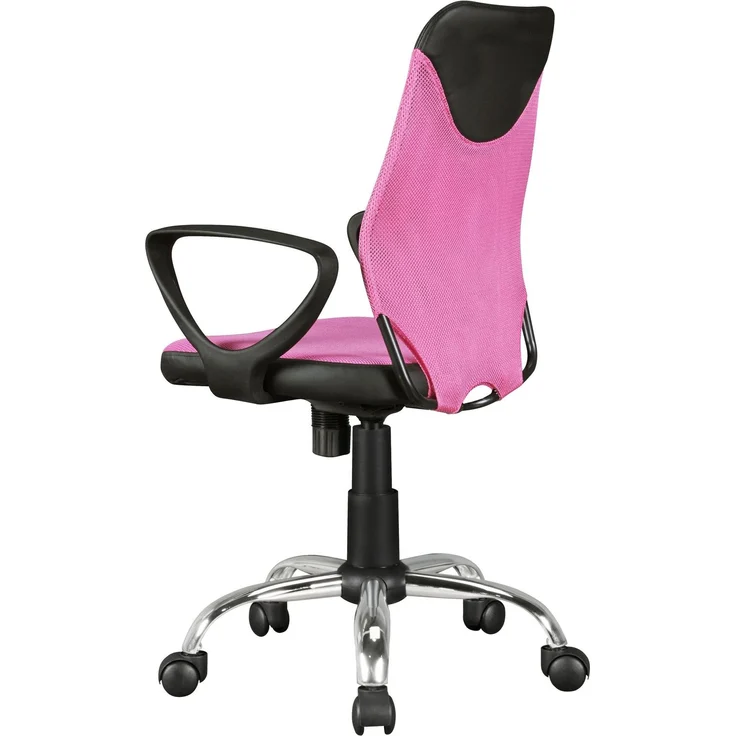 Amstyle Kinderstuhl Schreibtischstuhl TERNI Schwarz Pink mit Armlehnen 45x45x94 cm – Bild 12
