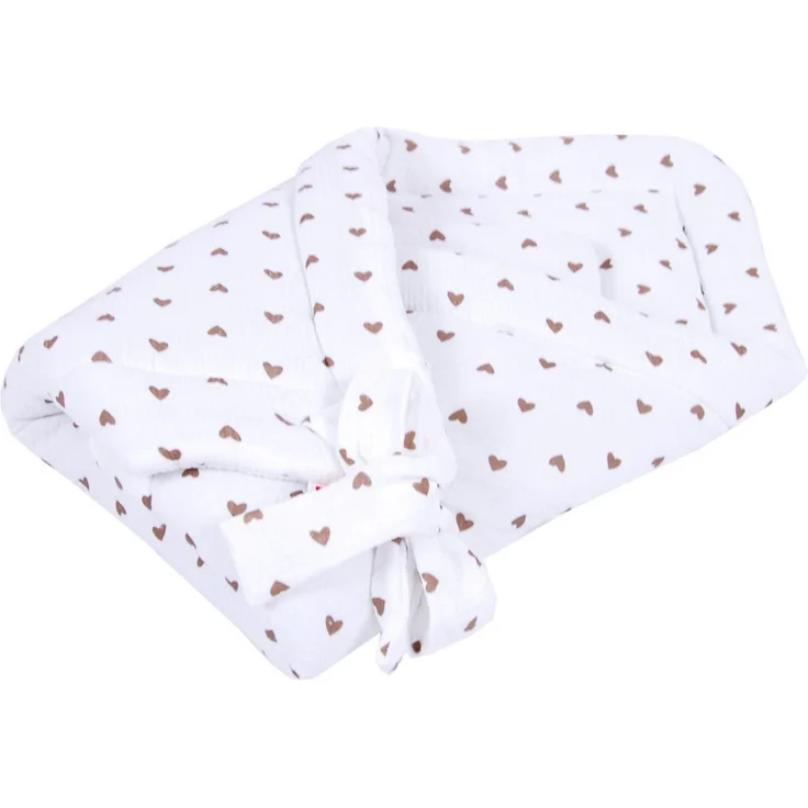 Einschlagdecke BABYLUX Einschlagdecke Musselin BABYHÖRNCHEN 75x75 cm Neugeborene, BabyLux – Bild 4
