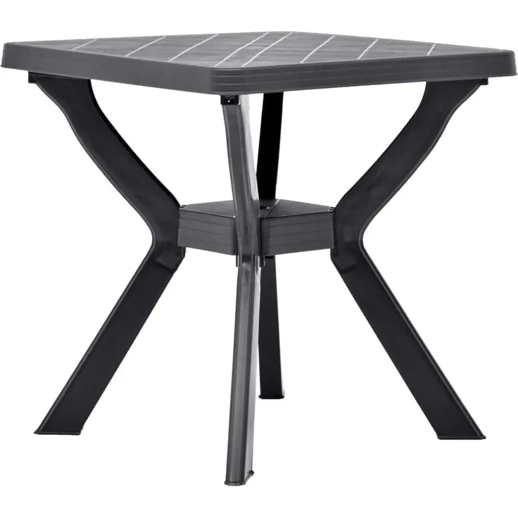 Gartentisch Kunststoff RENO 70x70 cm - Anthrazit