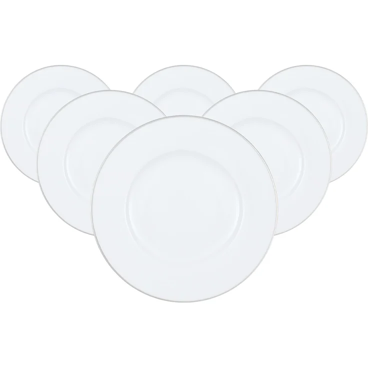 Villeroy & Boch Anmut Platinum No. 1 Frühstücksteller ø 22,5 cm 6er Set – Bild 1