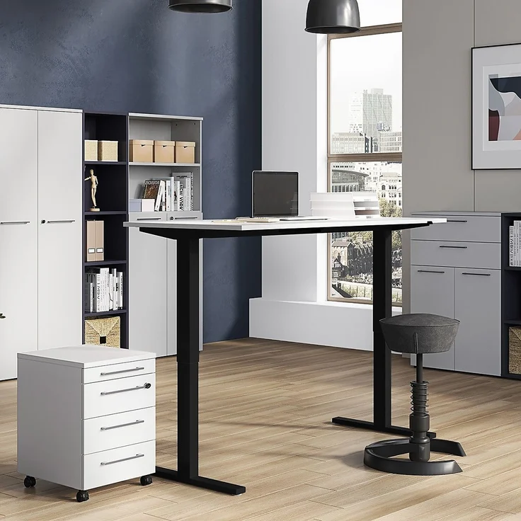 GERMANIA Bürokombination AGENDA BHT 312x120x88 cm bunt Komplett-Büro Büro – Bild 2