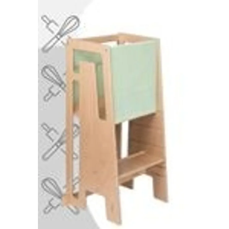 Tuki Lernturm inkl. Startertuch (Modell 2026) Sage, Buche Natur