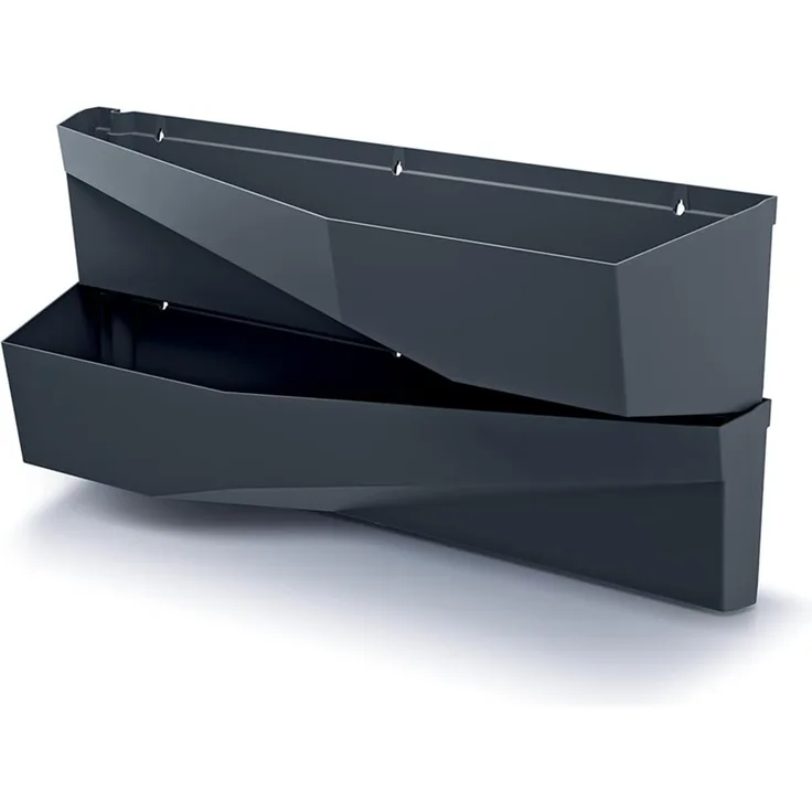 Prosperplast Blumenkasten IO3W800-S433 (2 St), Grüne Wand Blumenkasten Vertikales Gartensystem