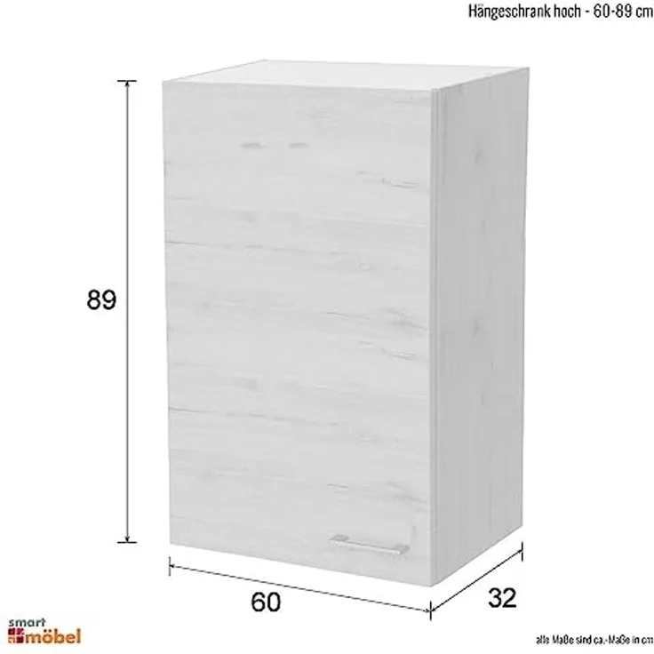 Flex-Well Hängeschrank Nano (B x H x T) 60 x 89 x 32 cm – Bild 2