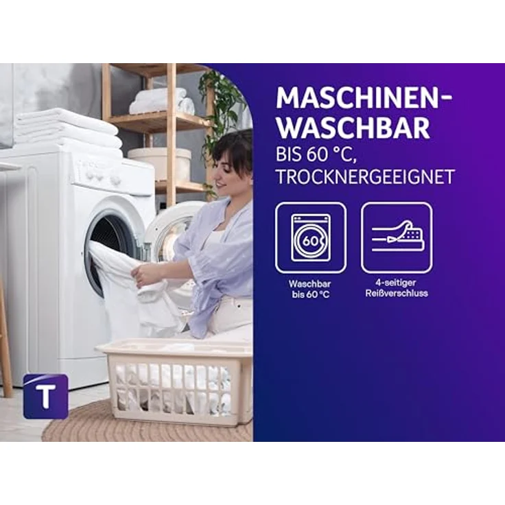 Traumnacht Easy Comfort 2 in 1 Duo - orthopädische 7- Zonen Komfortschaummatratze, Härtegrad 3 und 4, Öko-Tex Zertifiziert 140x200 cm, Höhe 13 cm, produziert nach deutschem Qualitätsstandard – Bild 8